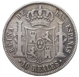Spain. Isabella II 10 ... 