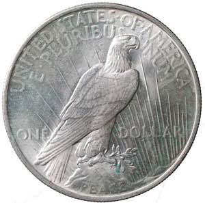 United States. Peace Dollar 1923 Ag. qFDC