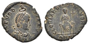 Impero Romano. Aelia Eudoxia (400-404), ... 