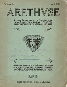 ARETHVSE. - Fascicule 3 - Avril, 1924. ... 