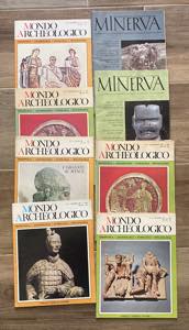 Lotto di 8 riviste di Archeologia, anni 80. ... 
