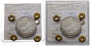 AUSTRIA. Franz Joseph I. Corona in argento ... 