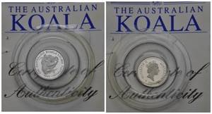 AUSTRALIA. 1/20 oz 1993. Platinum (1,57 g). ... 
