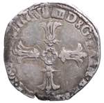Francia. Enrico IV (1589-1610). 1/4 Ecu. AG ... 