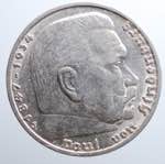 Germania. 5 Reichsmark 1937 J. Ag gr. 13,79