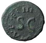 Augusto (27 a.C.-14 d.C.). Roma. Quadrante ... 