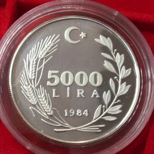 TURCHIA. 5000 Lira 1984. U.N. Decade For ... 
