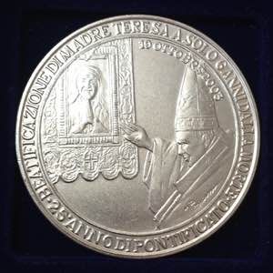 Giovanni Paolo II. Medaglia XXV anno di ... 
