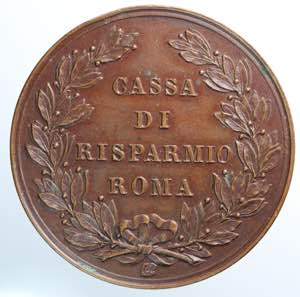 ROMA. Medaglia 1886 ... 