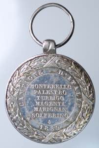 Napoleone III. Medaglia Campagne dItalia  ... 
