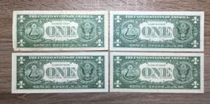 STATI UNITI. 1 Dollar serie 1963. Lotto di 6 ... 