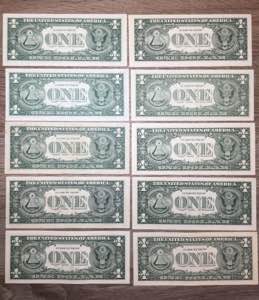 STATI UNITI. 1 Dollar (1969-1993). Lotto di ... 