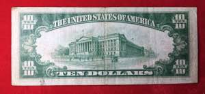 STATI UNITI. 10 Dollars 1929 NATIONAL ... 
