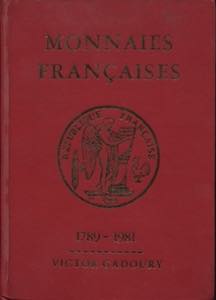 GADOURY V. - Monnaies francaise. 1789 - ... 