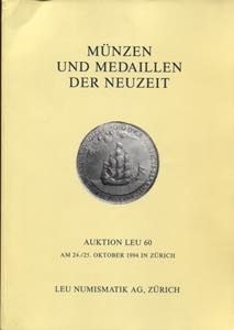 BANL LEU AG. -  Auction 60. Zurich, 24\25 - ... 