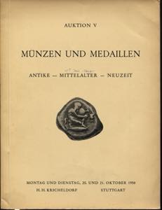 KRICHELDORF  H. H. -  Auktion V. Stuttgart, ... 