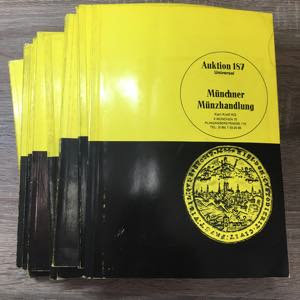 MUNCHNER MUNZHANDLUNG - lotto di 6 cataloghi ... 
