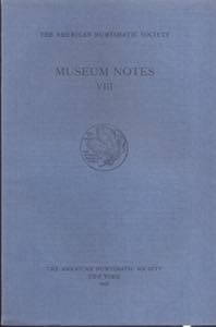 A.N.S. - Museum Notes  VIII. New York, 1958. ... 