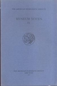 A.N.S. - Museum Notes  IX. New York, 1960. ... 