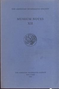 A.N.S. - Museum Notes  XII. New York, 1966. ... 