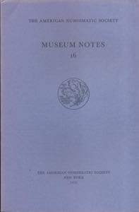 A.N.S. - Museum Notes 16. New York, 1970. ... 