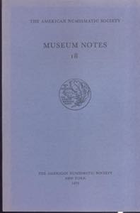A.N.S. - Museum Notes 18. New York, 1972. ... 