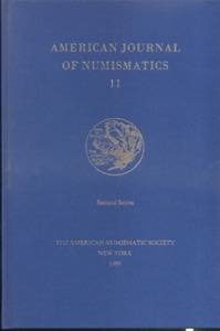 A.N.S. American Journal of Numismatics 11. ... 