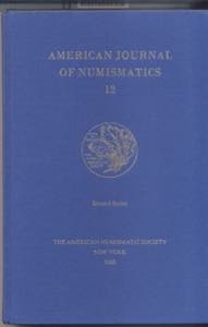 A.N.S. American Journal of Numismatics  12. ... 