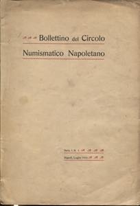 A.A.V.V. Bollettino del Circolo Numismatico ... 