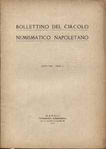 A.A.V.V. Bollettino del Circolo Numismatico ... 