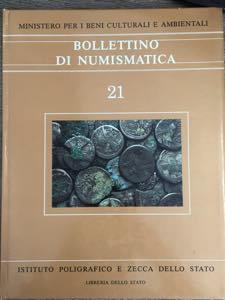 A.A.V.V. - Bollettino di Numismatica n. 21 ... 