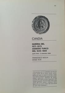 TRAINA M. - Candia: Guerra del 1571-1573 e ... 