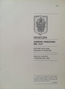 TRAINA M. - Masegra: Assedio Veneziano del ... 