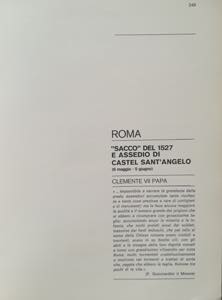 TRAINA M. - Roma: “Sacco” del 1527 e ... 