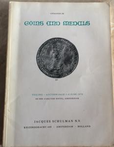 Schulman J. N. V. Catalogue. 250. Coins and ... 