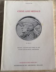 Schulman J. B. V. Catalogue 268. Coins and ... 