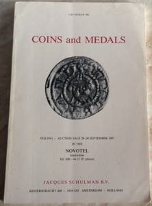 Schulman Jacques B.V. Catalogue 286.  Coins ... 