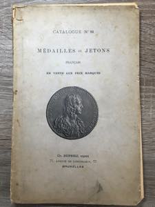 DUPRIEZ C. - Catalogue n. 84 Medailles et ... 