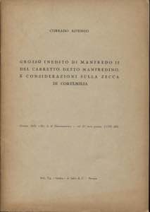 ASTENGO  C. -  Grosso inedito di Manfredi II ... 