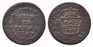 PARMA. Ferdinando I di Borbone. Sesino 1787. ... 