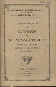 FLORANGE  J. -  Catalogue de livres de ... 