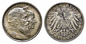 GERMANIA. Baden. 2 Marchi 1906 Ag (11,15 g). ... 