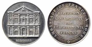 FRANCIA. Medaglia Ambassade de France a ... 