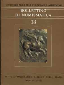 A.A.V.V. -  Boll. Di Numismatica 13. Roma, ... 
