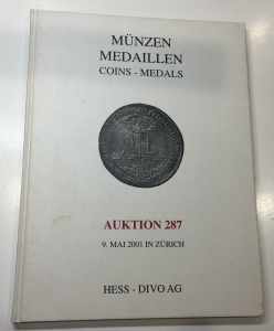 Hess-Divo  Auktion 287 Munzen, Medaillen ... 