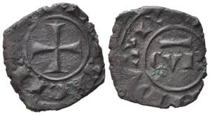 BRINDISI. Corrad II (1254-1258). Denaro Mi ... 