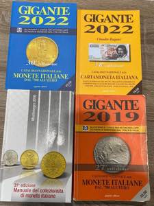 Lotto di 4 cataloghi numismatici - Gigante ... 