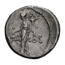 Mark Antony.  - Denarius, 3.79g ... 