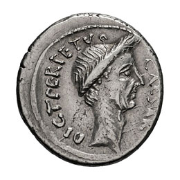 Julius Caesar, struck by P. ... 