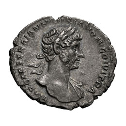 Hadrian.  -  117-138 AD. Denarius, ... 